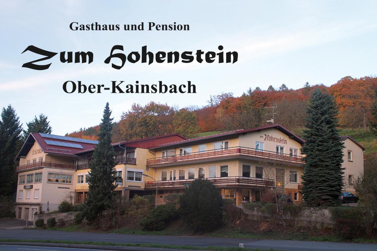 Gasthaus Zum Hohenstein Ober-Kainsbach 외부 사진